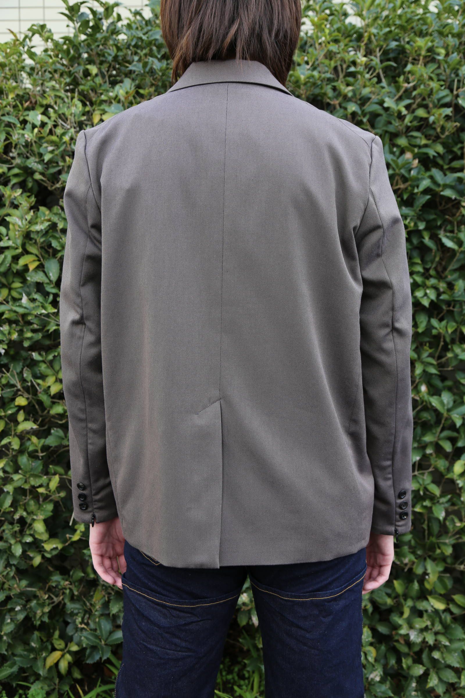 JieDa TAILORED JACKET"CHORCOL GRAY"Style.2020.1.28.