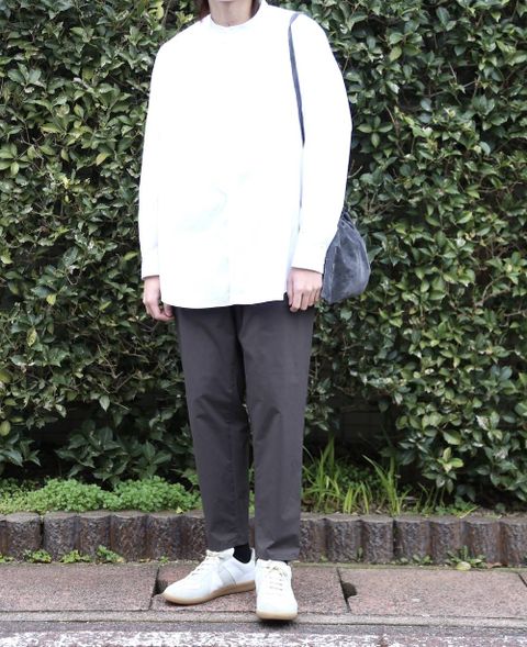 Graphpaper  Stretch Typewriter Cook Pants"GRAY"スタイル.2020.1.25.