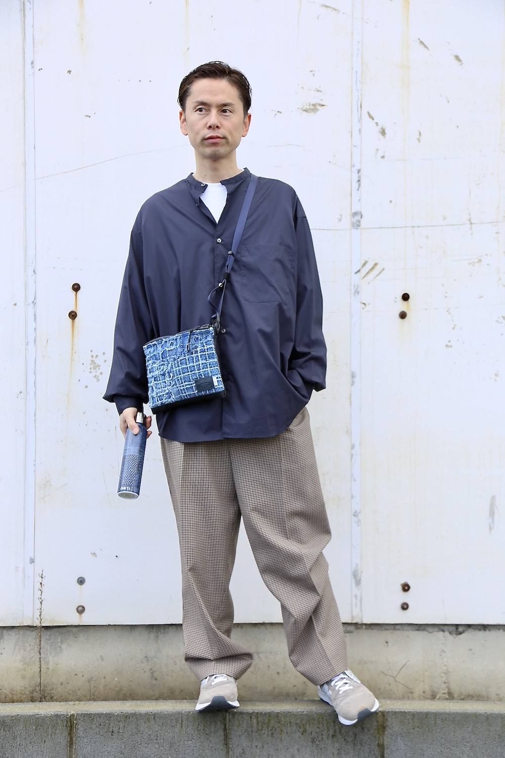 GRAPHPAPER 20ss BROAD OVERSIZED SHIRTS - シャツ