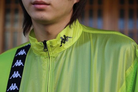 JieDa SWITCHING JAKET &NYLON PANTS"NEON GREEN"Style.2019.1.11.