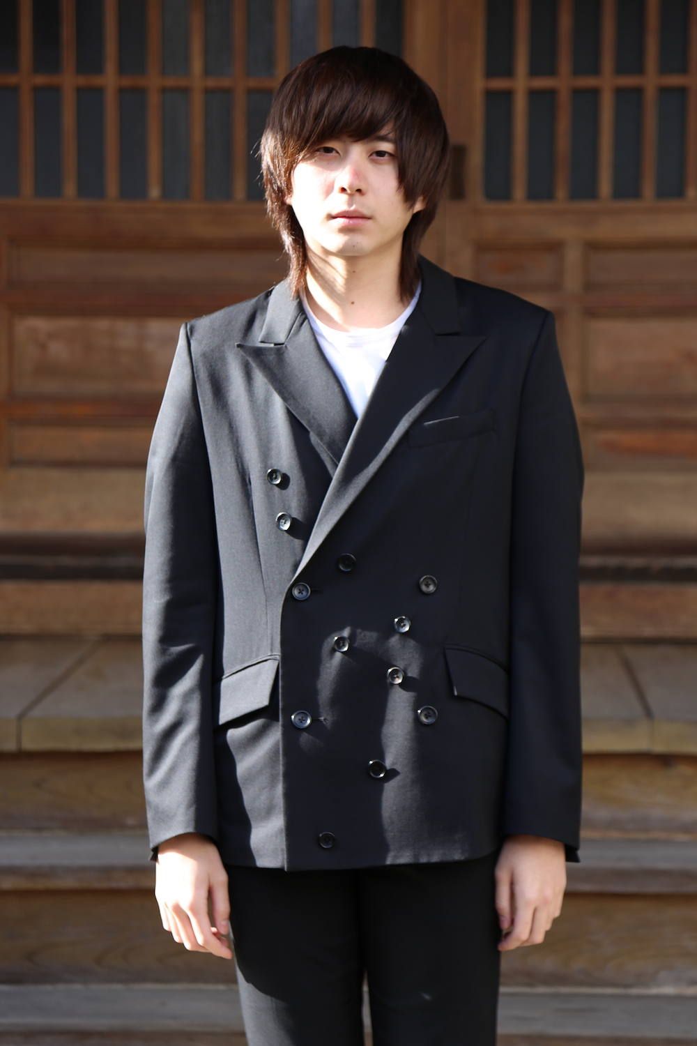 sulvam Button's w.JKT"BLACK"Style.2020.1.27.