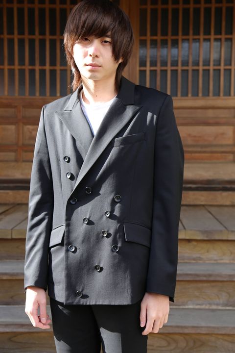 sulvam Button's w.JKT"BLACK"Style.2020.1.27.
