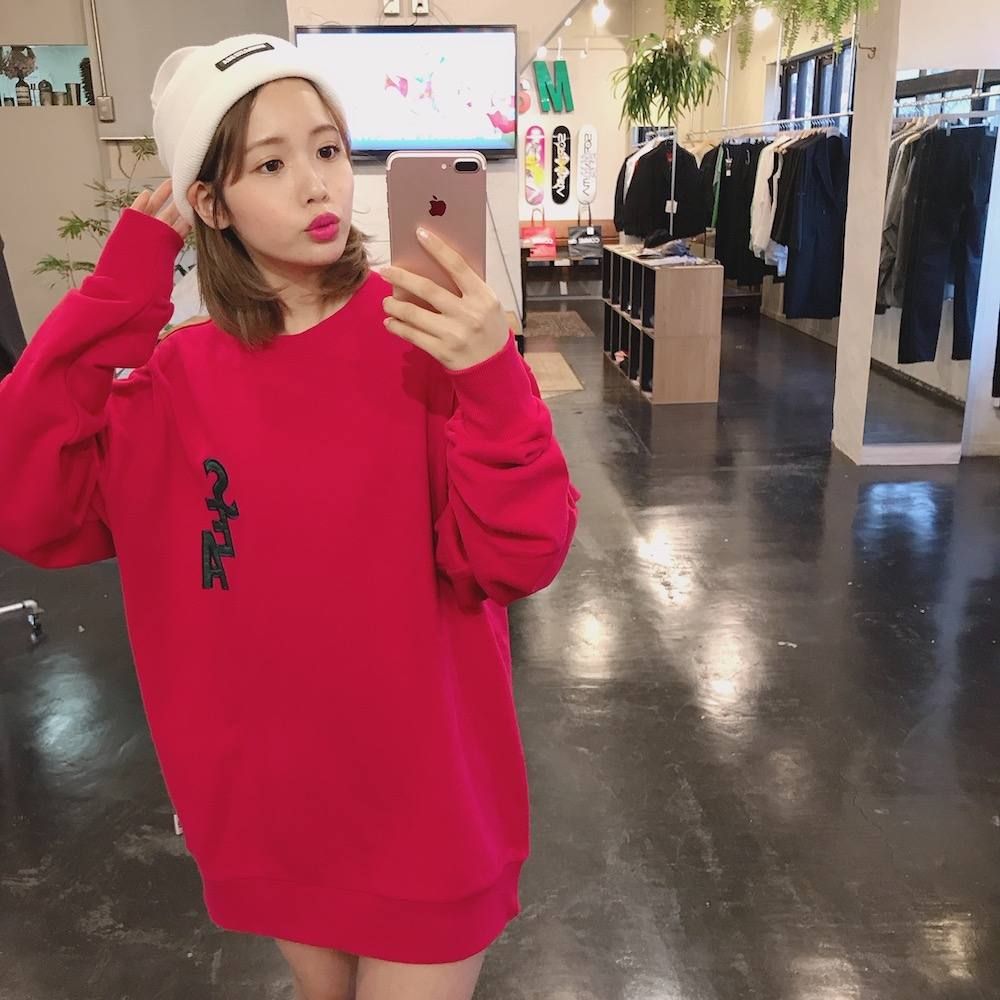 WIND AND SEA  S-E-A SWEAT SHIRT"RED"style.2020.1.15