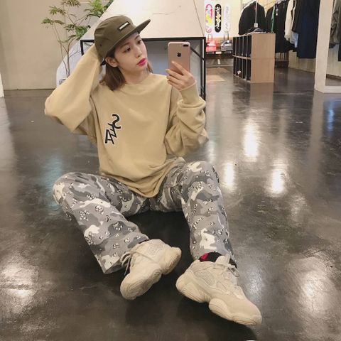 WIND AND SEA  S-E-A SWEAT SHIRT"BEIGE"style.2020.1.15