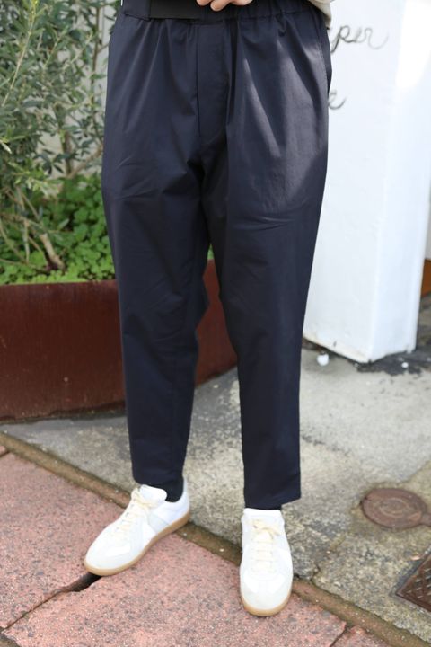 Graphpaper Broad L/S Oversized Band Collar Shirt"BEIGE"Style.2020.1.31.