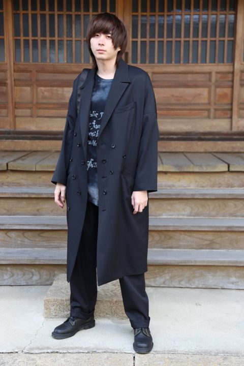 yohji yamamoto メッセージTシャツ"GRAY"Style.2020.1.28.