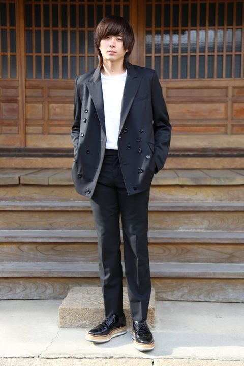 sulvam Button's w.JKT"BLACK"Style.2020.1.27.