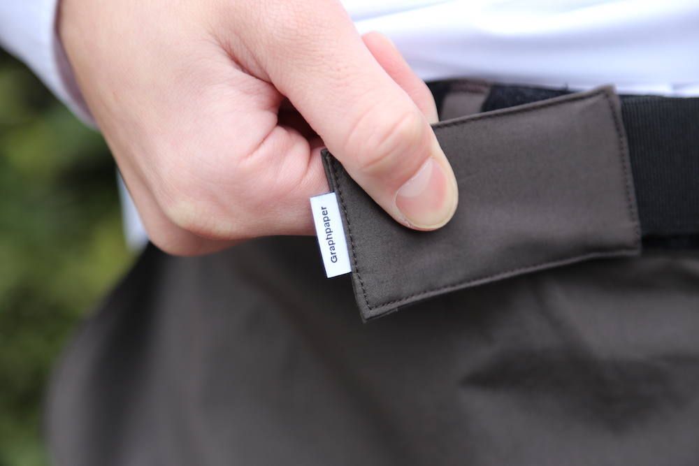 Graphpaper  Stretch Typewriter Cook Pants"GRAY"スタイル.2020.1.25.