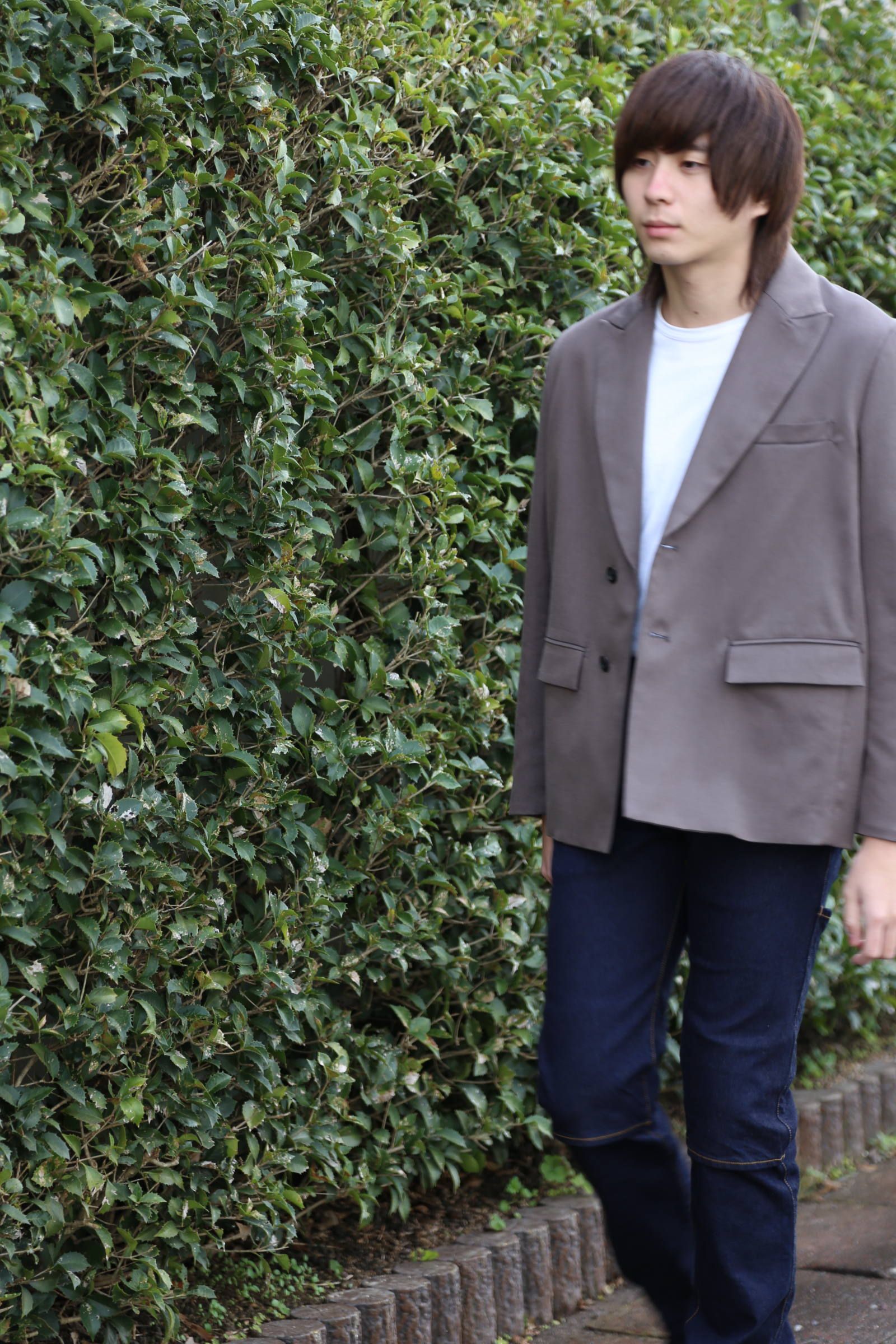 JieDa TAILORED JACKET"CHORCOL GRAY"Style.2020.1.28.