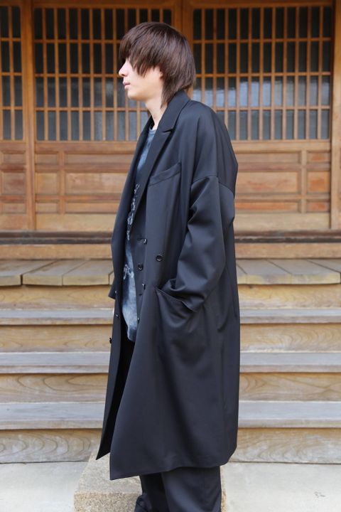 yohji yamamoto メッセージTシャツ"GRAY"Style.2020.1.28.