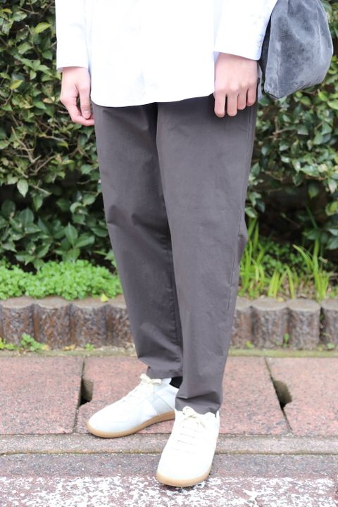 Graphpaper  Stretch Typewriter Cook Pants"GRAY"スタイル.2020.1.25.