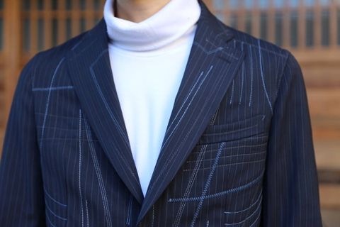 JUNYA WATANABE COMME des GARCONS MAN ストライプジャケット Style.2020.1.21.