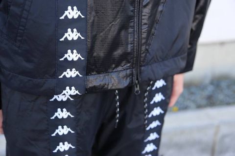 JieDa SWITCHING JAKET&NYLON PANTS"BLACK"Style.2020.1.11.