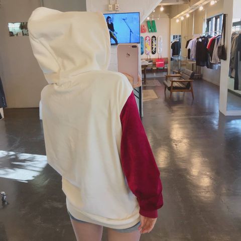 WIND AND SEA  VELOUR HOODIE"GRAY"style.2020.1.19