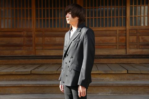 sulvam Button's w.JKT"BLACK"Style.2020.1.27.