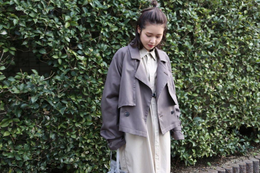 JieDa SHORT TRENCH JACKET ショートトレンチジャケット