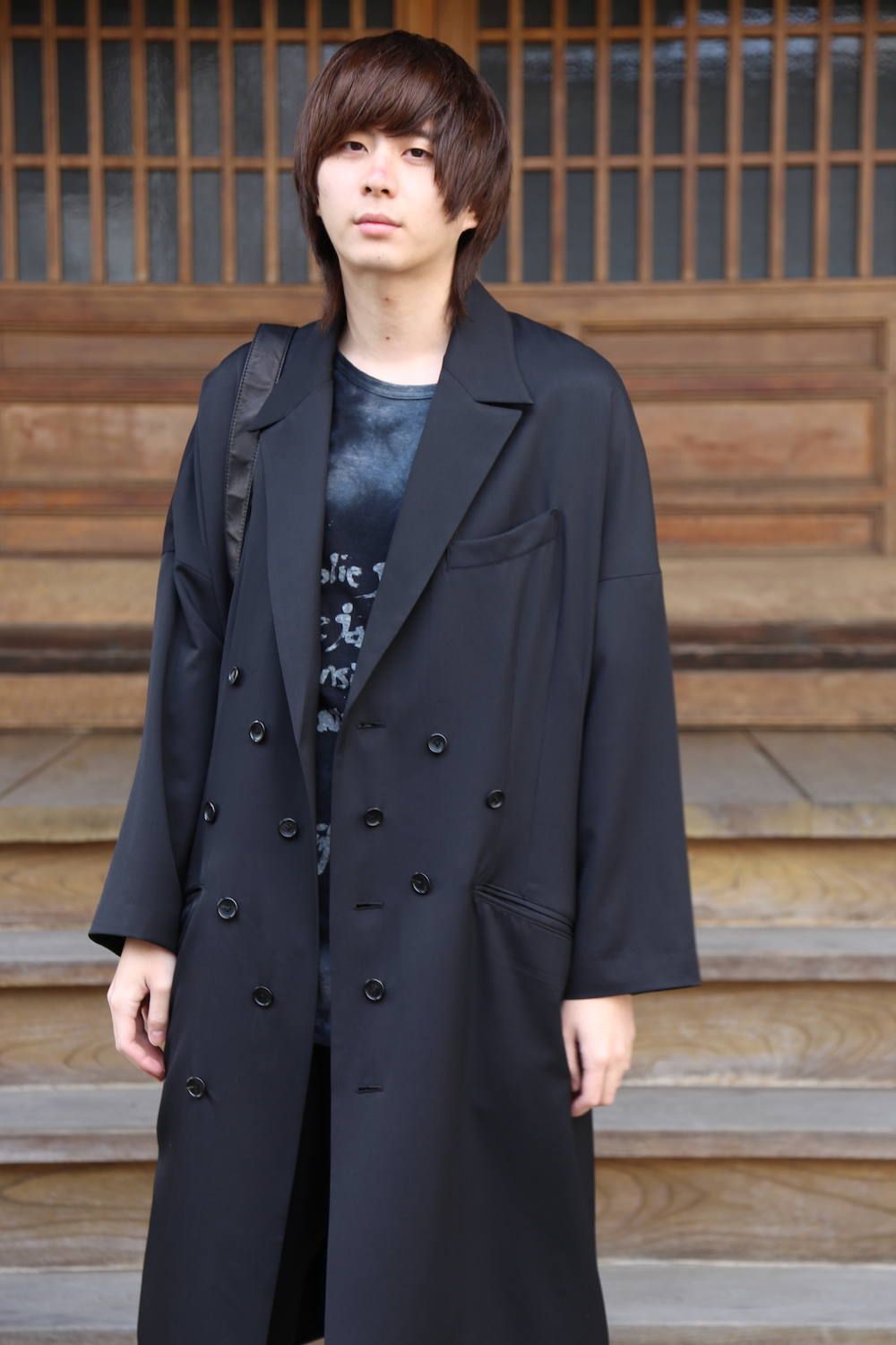 yohji yamamoto メッセージTシャツ"GRAY"Style.2020.1.28.