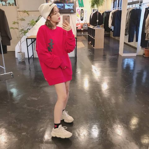 WIND AND SEA  S-E-A SWEAT SHIRT"RED"style.2020.1.15