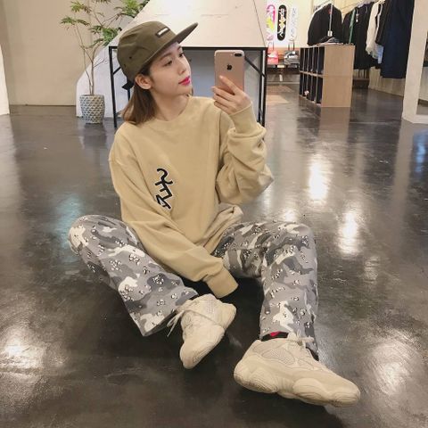 WIND AND SEA  S-E-A SWEAT SHIRT"BEIGE"style.2020.1.15