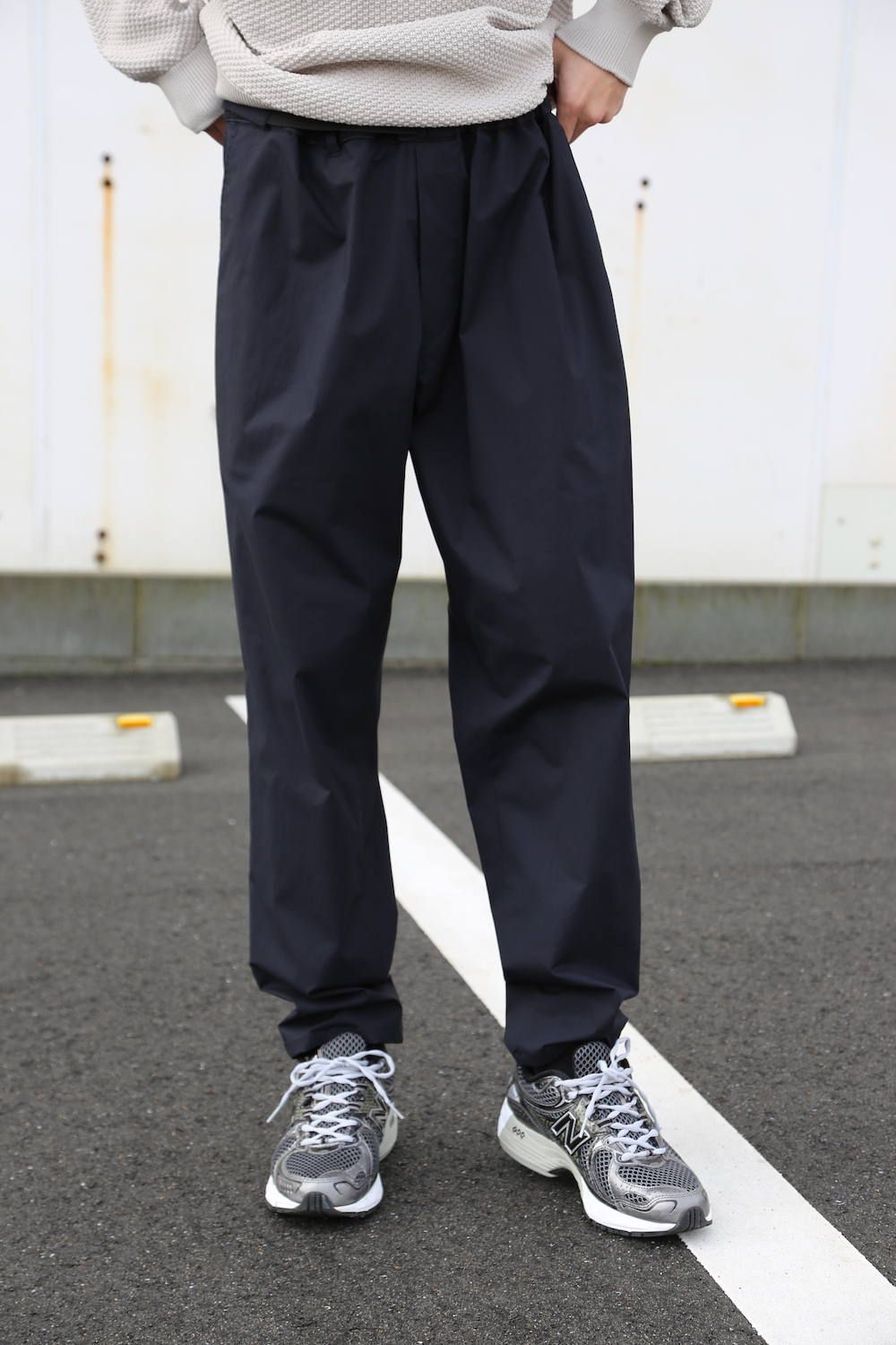 DIGAWEL 8G SWEATER"GREGE"Style.2020.1.26.