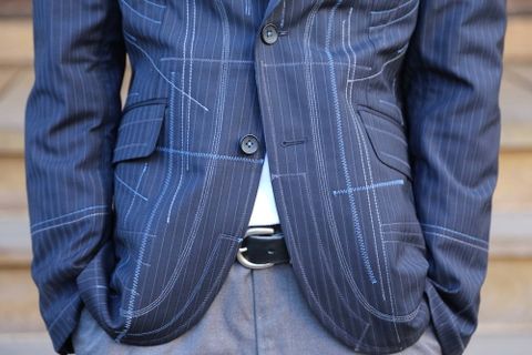 JUNYA WATANABE COMME des GARCONS MAN ストライプジャケット Style.2020.1.21.