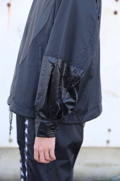 JieDa SWITCHING JAKET&NYLON PANTS"BLACK"Style.2020.1.11.