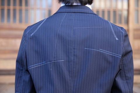 JUNYA WATANABE COMME des GARCONS MAN ストライプジャケット Style.2020.1.21.