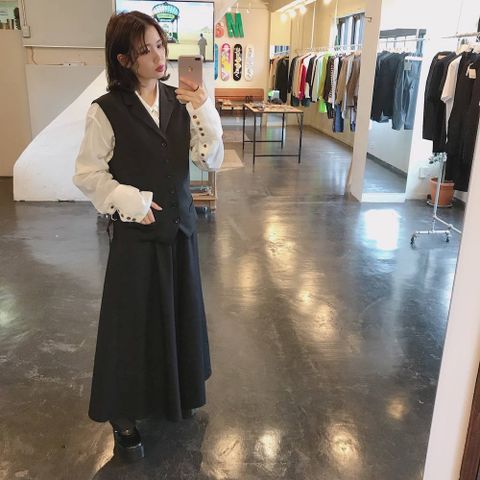 sulvam Gaba gillet"BLACK"style.2020.1.26