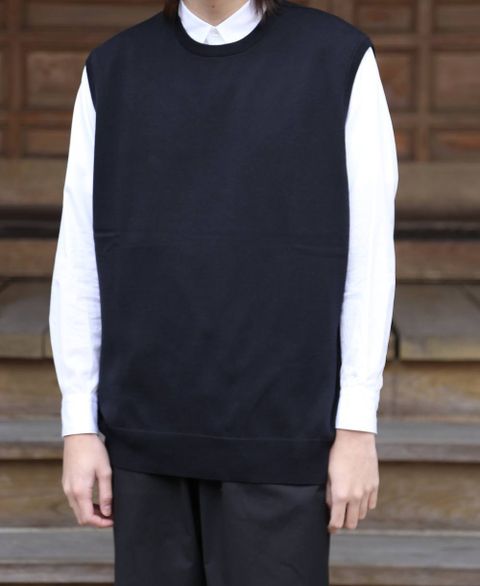 Graphpaper Stretch Typewriter Wide Cook Pants"BLACK"スタイル.2020.1.25.
