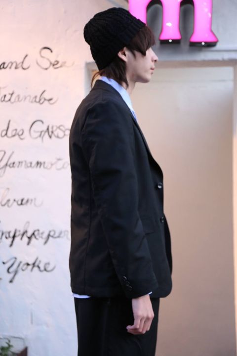 COMME des GARCONS HOMME セットアップ"BLACK"スタイル2020.1.12.