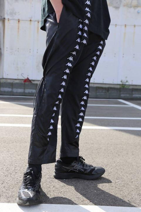 JieDa ASSYMETRY T-SHIRT"BLACK"Style.2020.1.31.