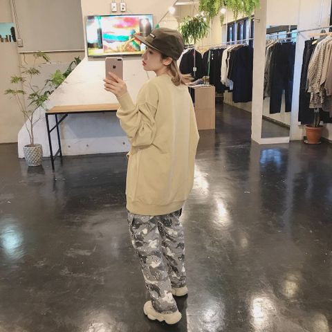 WIND AND SEA  S-E-A SWEAT SHIRT"BEIGE"style.2020.1.15