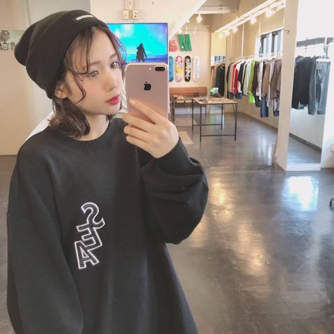 WIND AND SEA  再入荷!S-E-A SWEAT SHIRT"BLACK"2020.1.25