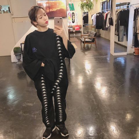 JieDa×kappaコラボアイテムSETUPスタイル.2020.1.15