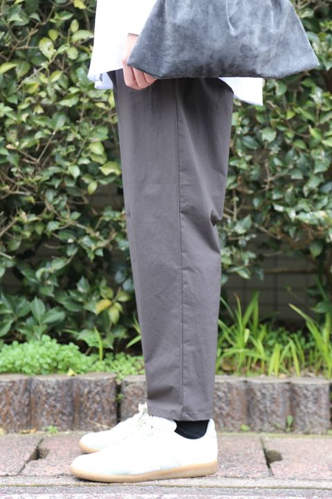 Graphpaper  Stretch Typewriter Cook Pants"GRAY"スタイル.2020.1.25.
