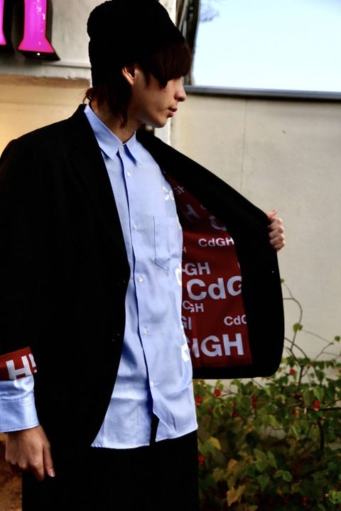 COMME des GARCONS HOMME セットアップ"BLACK"スタイル2020.1.12.