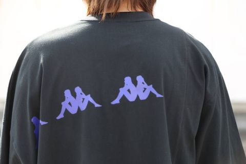 JieDa ASSYMETRY T-SHIRT"BLACK"Style.2020.1.31.