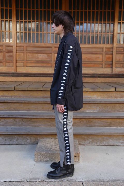 JieDa SWITCHING SHIRT&CHECK SLAKS Style.2020.1.12.