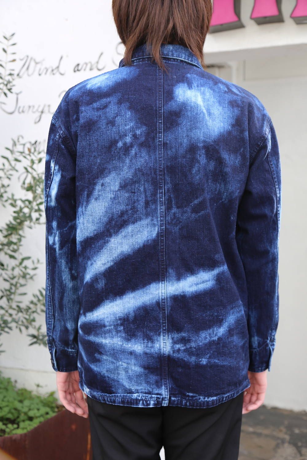 FDMTL TIE FDMTL DYE SHIBORI COVERALL 