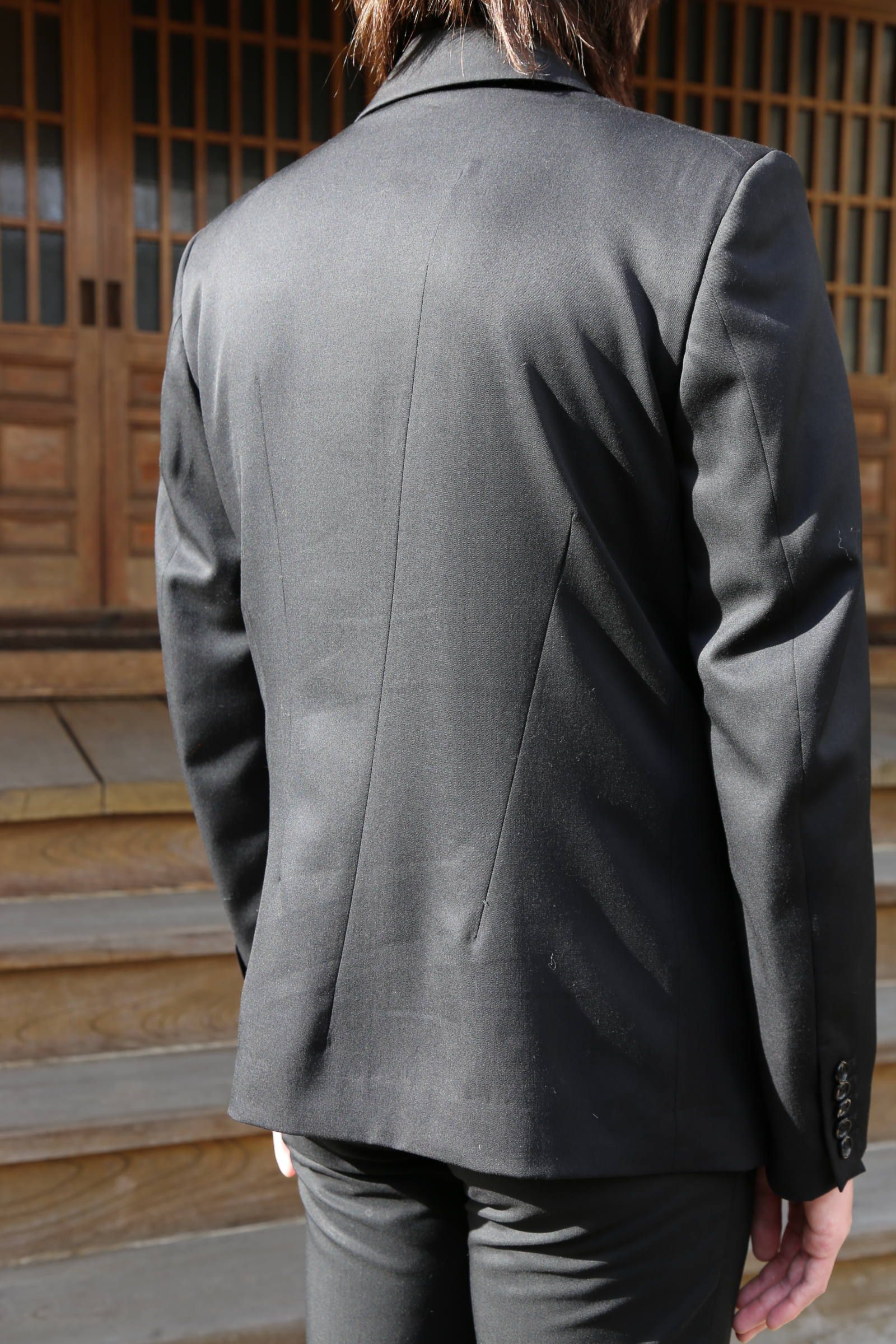 sulvam Button's w.JKT"BLACK"Style.2020.1.27.