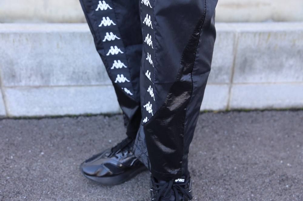 JieDa SWITCHING JAKET&NYLON PANTS"BLACK"Style.2020.1.11.
