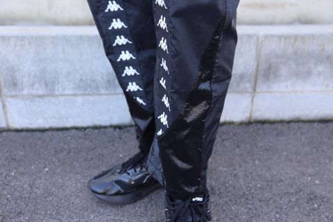 JieDa SWITCHING JAKET&NYLON PANTS"BLACK"Style.2020.1.11.