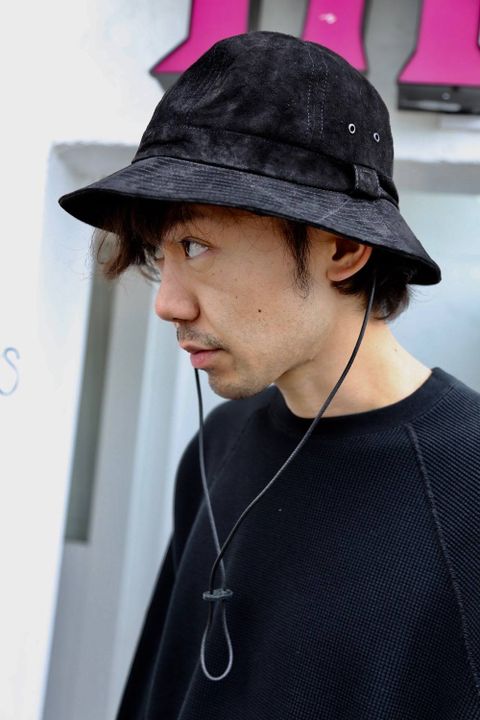 Graphpaper Waffle L/S Tee"BLACK"Style.2020.1.21.