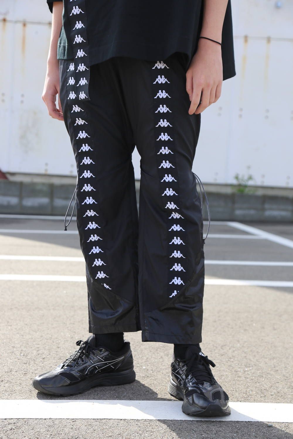 JieDa ASSYMETRY T-SHIRT"BLACK"Style.2020.1.31.