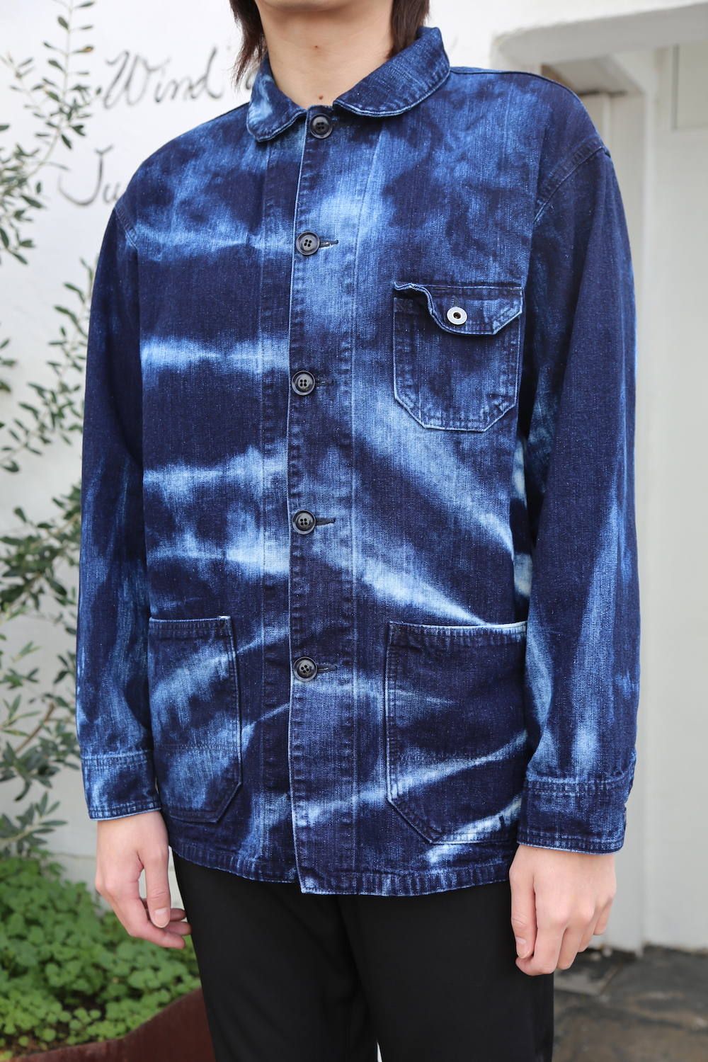 FDMTL TIE FDMTL DYE SHIBORI COVERALL 