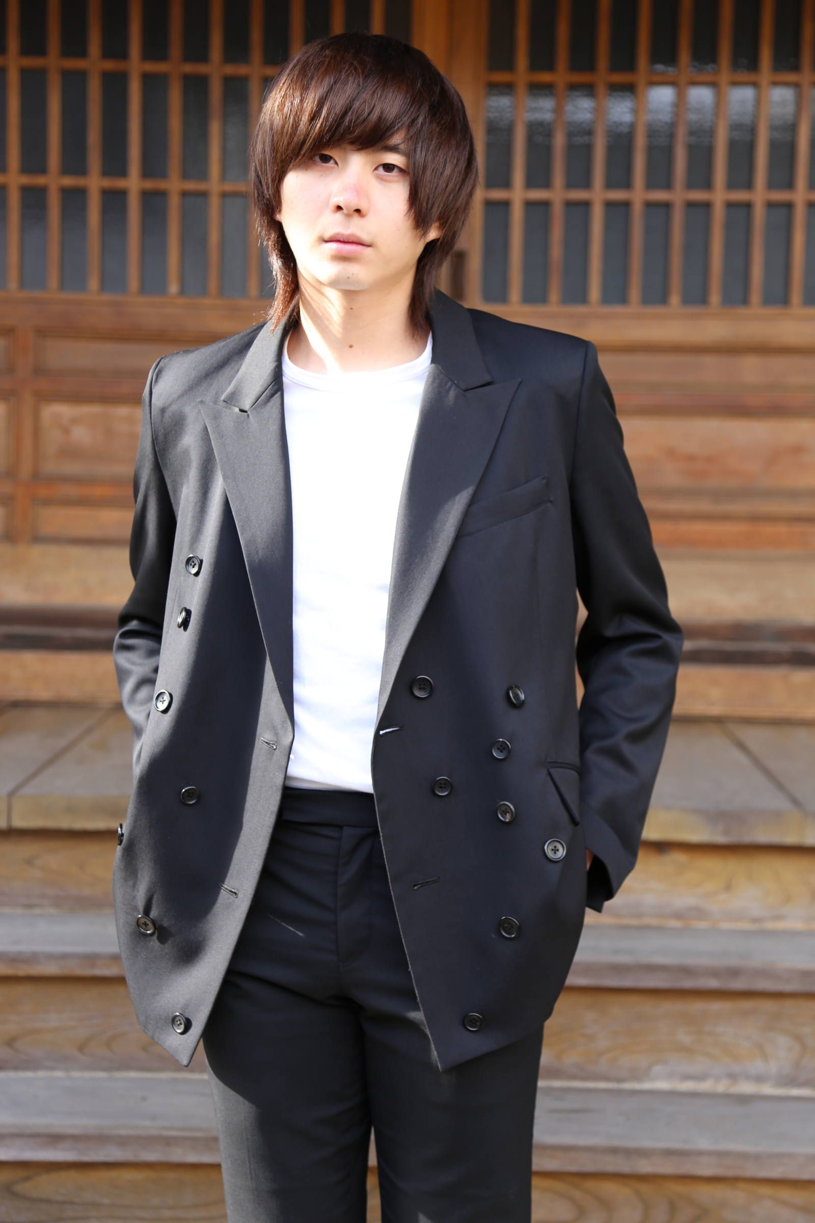 sulvam Button's w.JKT"BLACK"Style.2020.1.27.