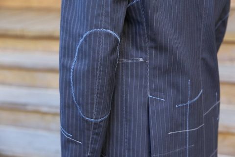 JUNYA WATANABE COMME des GARCONS MAN ストライプジャケット Style.2020.1.21.