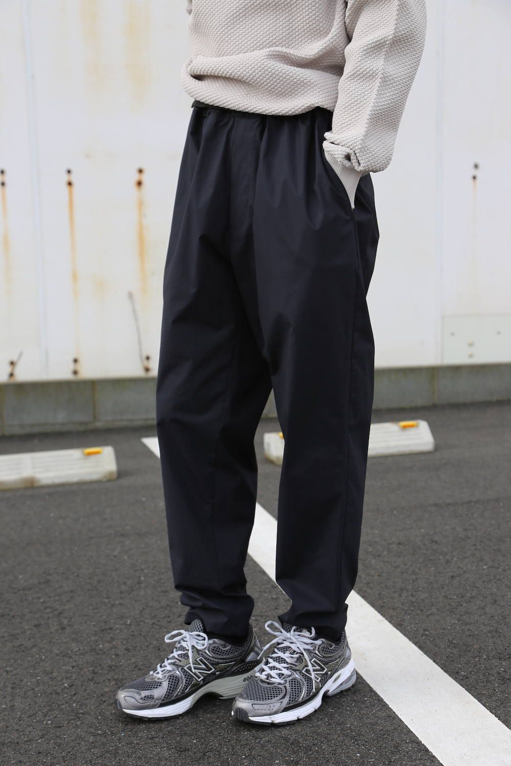 DIGAWEL 8G SWEATER"GREGE"Style.2020.1.26.