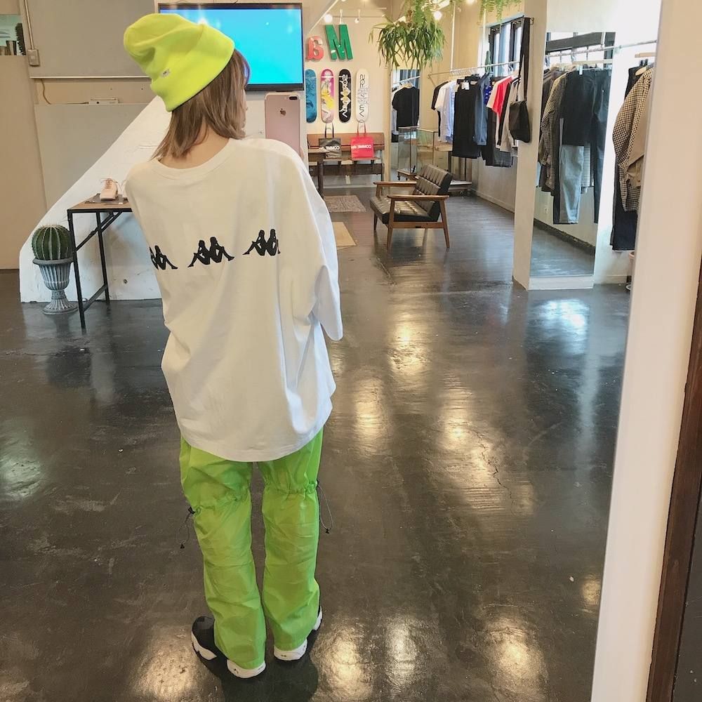 JieDa  新作BIG TEE × ネオンイエローstlye.2020.1.15