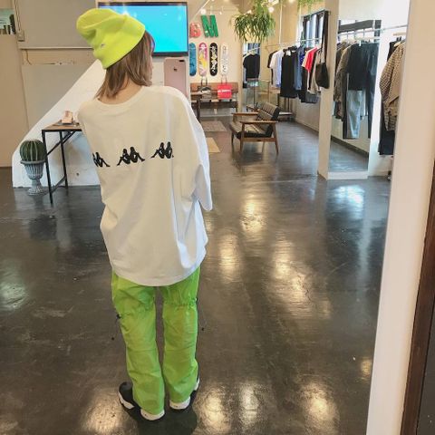 JieDa  新作BIG TEE × ネオンイエローstlye.2020.1.15